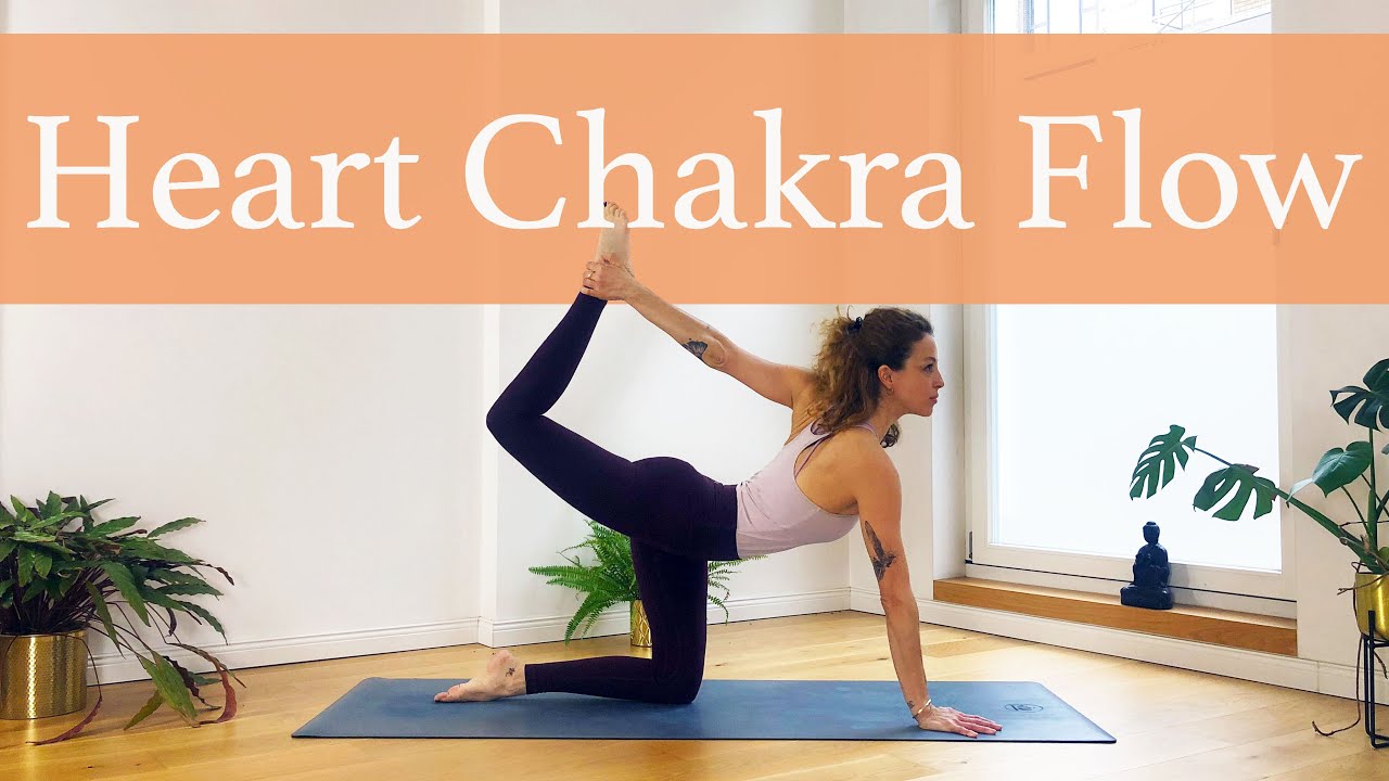 Heart Chakra Yoga Flow For Acceptance | 50 Min. Heart Opening Yoga Class