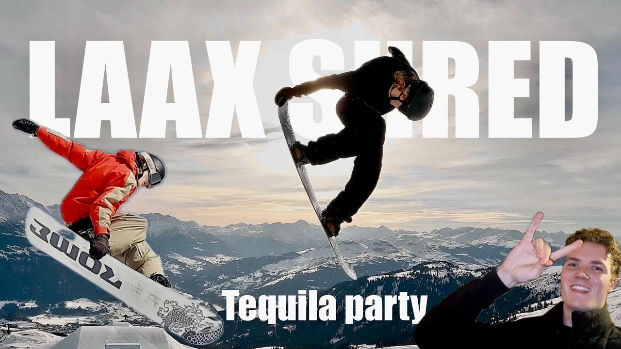 We went from Snowboarding in LAAX to a crazy party in the Netherlands in one day.