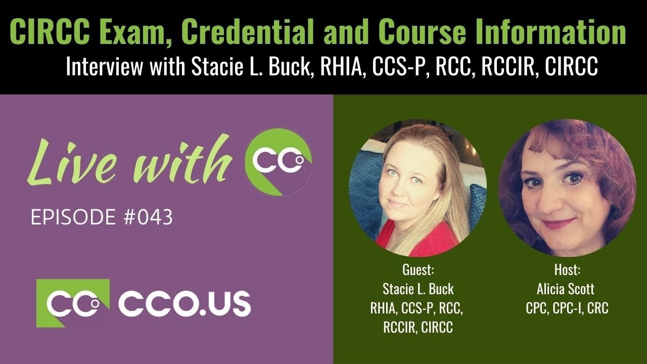 CIRCC Exam, Credential and Course Information