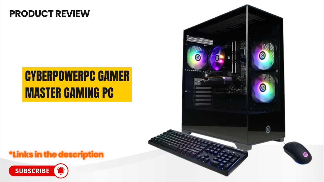 CyberpowerPC Gamer Master Review 🔥 Ryzen 5 5500 + RX 6400 | Best Budget Gaming PC in 2025?