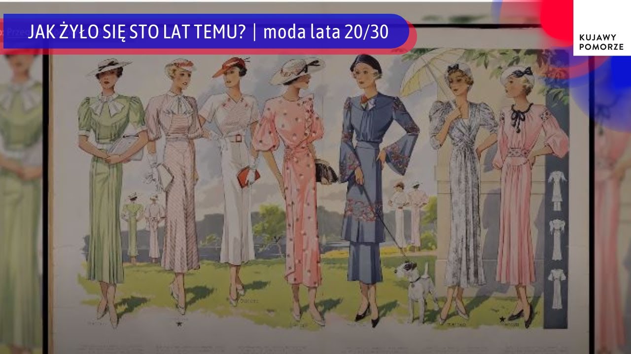 JAK ŻYŁO SIĘ STO LAT TEMU? Moda lat 20 i 30.