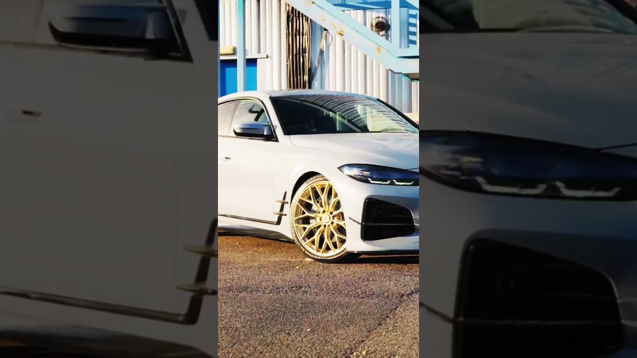 20&rdquo; Motech MWX wheels , finished in BMW CS Gold #motech #motechwheels #flowformed #bmw