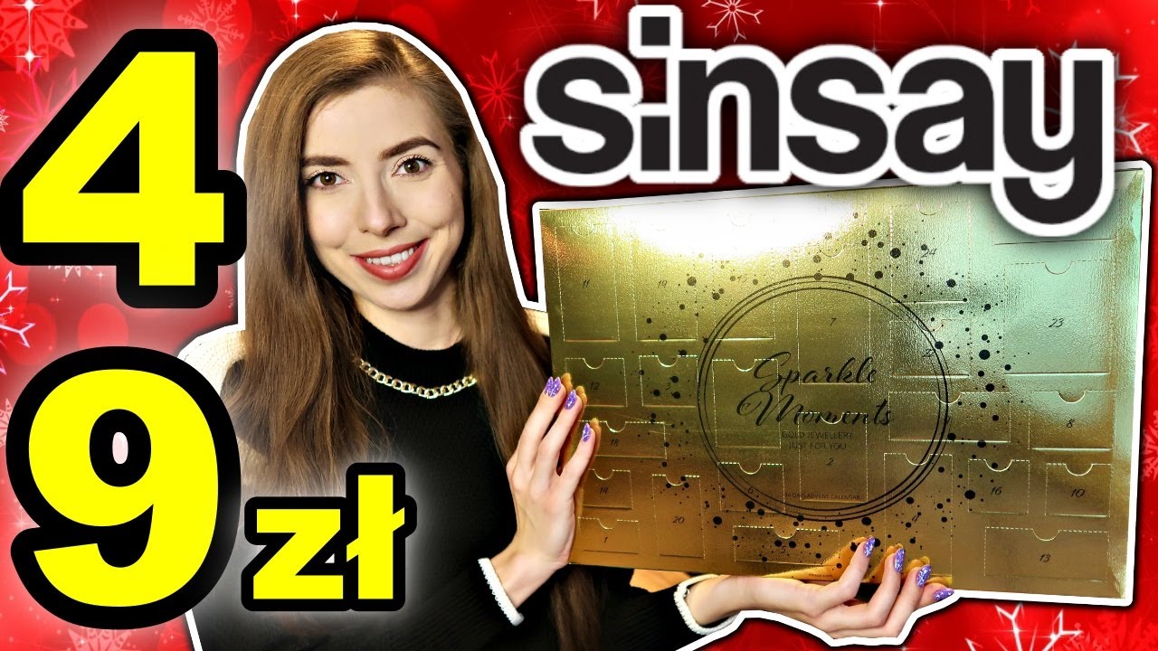 TANI KALENDARZ ADWENTOWY SINSAY Z BIŻUTERIĄ 2022 I GlamPaula