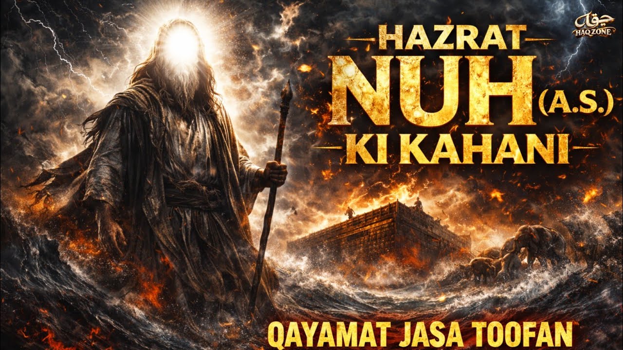 Hazrat Nuh (AS) | Qoum-e-Nuh Ka Azab | Ark Ki Kahani | 