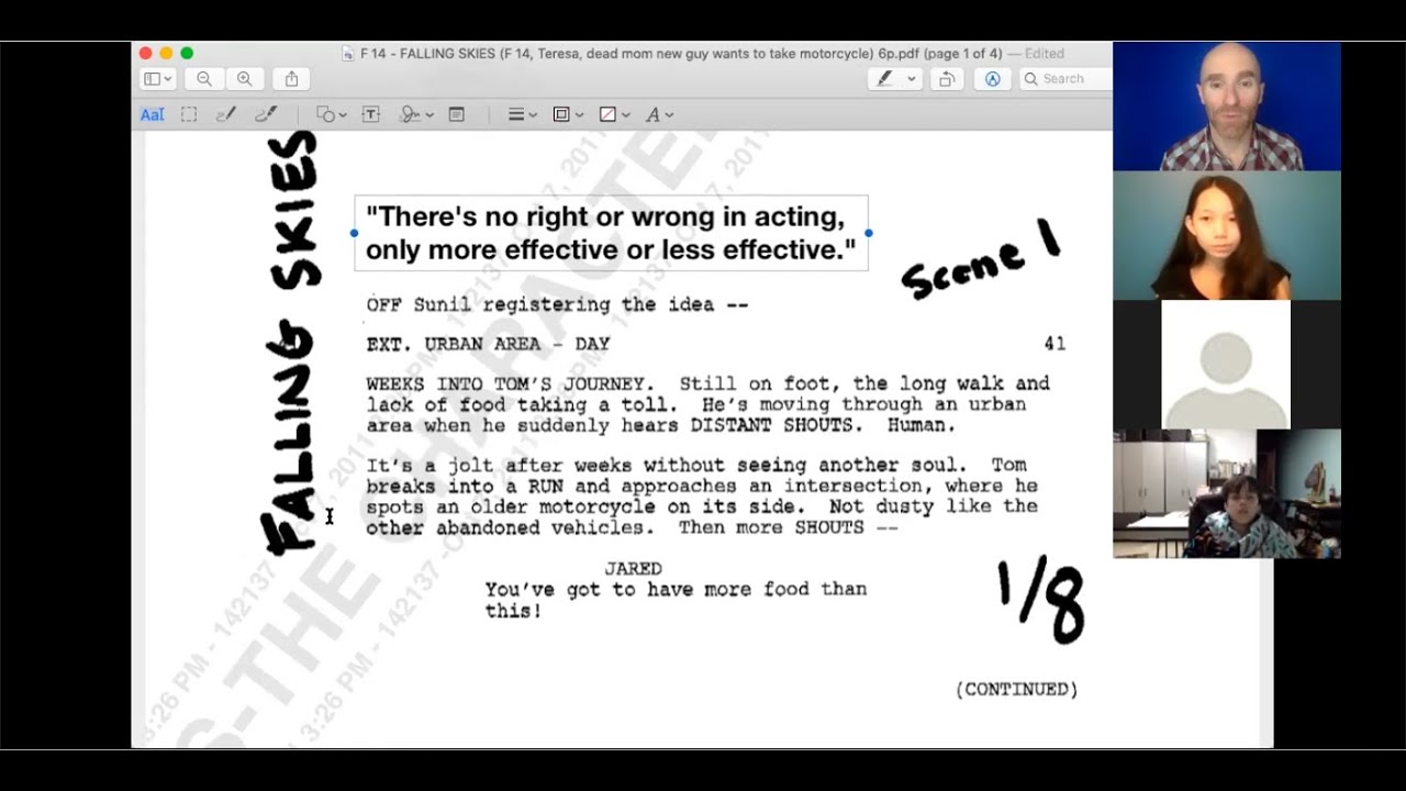 How to Prepare An Audition Script