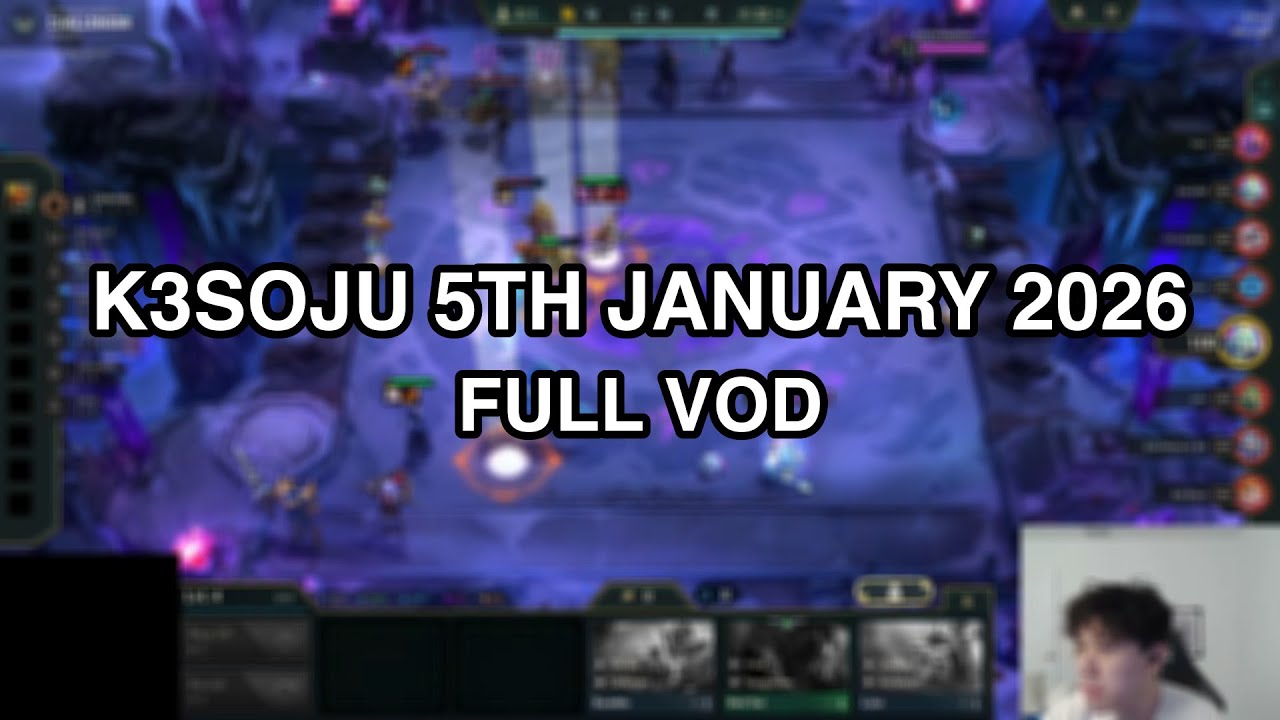 k3soju | 5th January 2026 | Full VOD