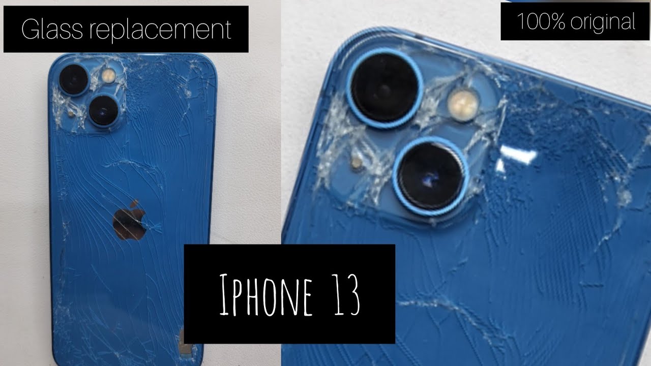 iPhone 13 back glass replacement | How to change iPhone 13 cracked back glass | iPhone 13 broken ||