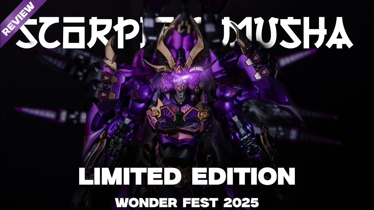 Review Scorpion MUSHA Limited WF2025 - Cực phẩm Alloy Metal Build phối màu tím siêu hiếm từ CangDao