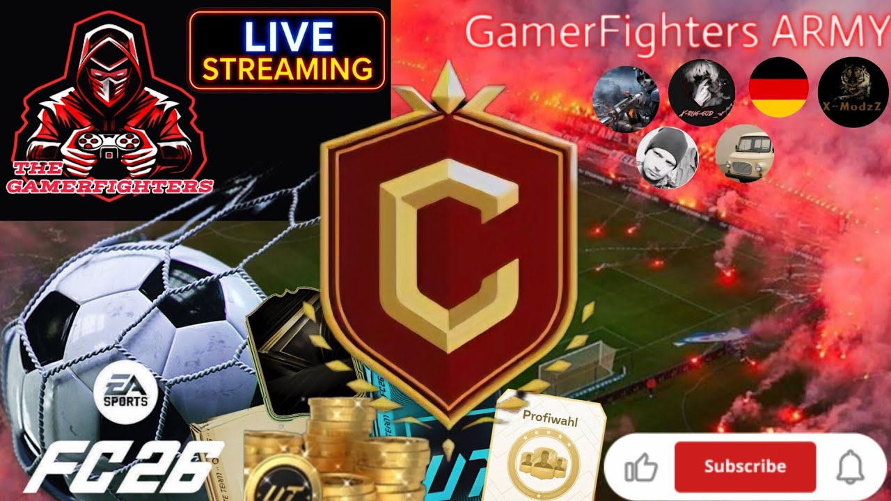 🔴LIVE|FC26 Champions Finals|#live #fc26#german#ps5#champions#finals #football#rewards#öffnen#gaming