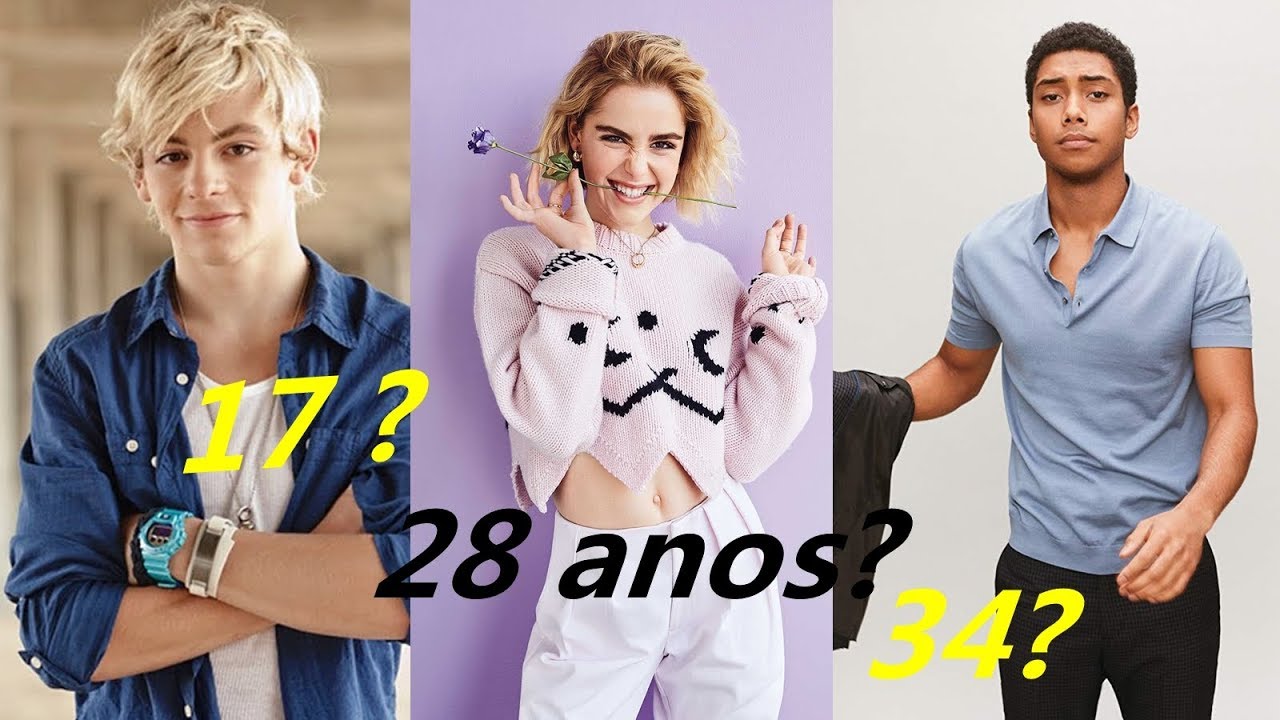 IDADE DOS ATORES DE O MUNDO SOMBRIO DE SABRINA ¨2019¨/WEVERTHON SANTOS