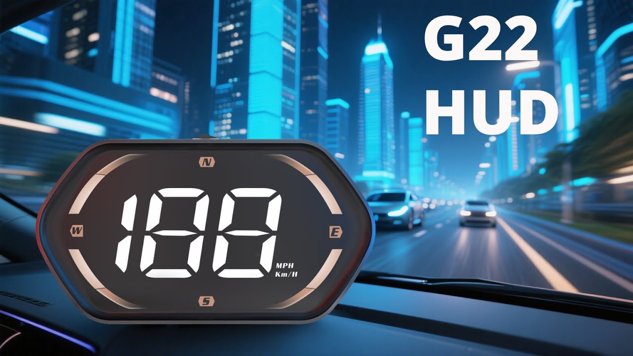 Car Speedometer G22--display speed, time & ODO#2025 #obd #speedometer #car #factory #carelectric