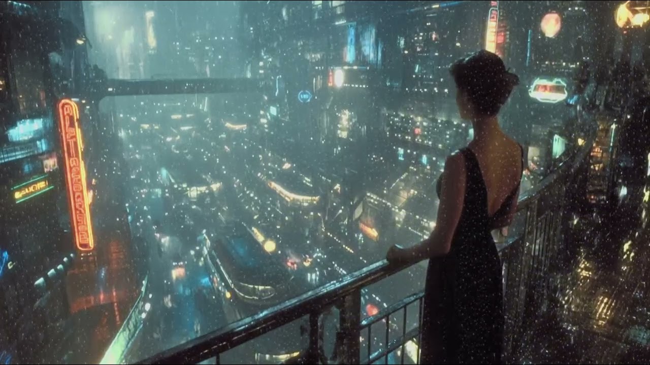 RACHEL – Blade Runner Vibes | Futuristic Ambient Soundscapes (RAIN)
