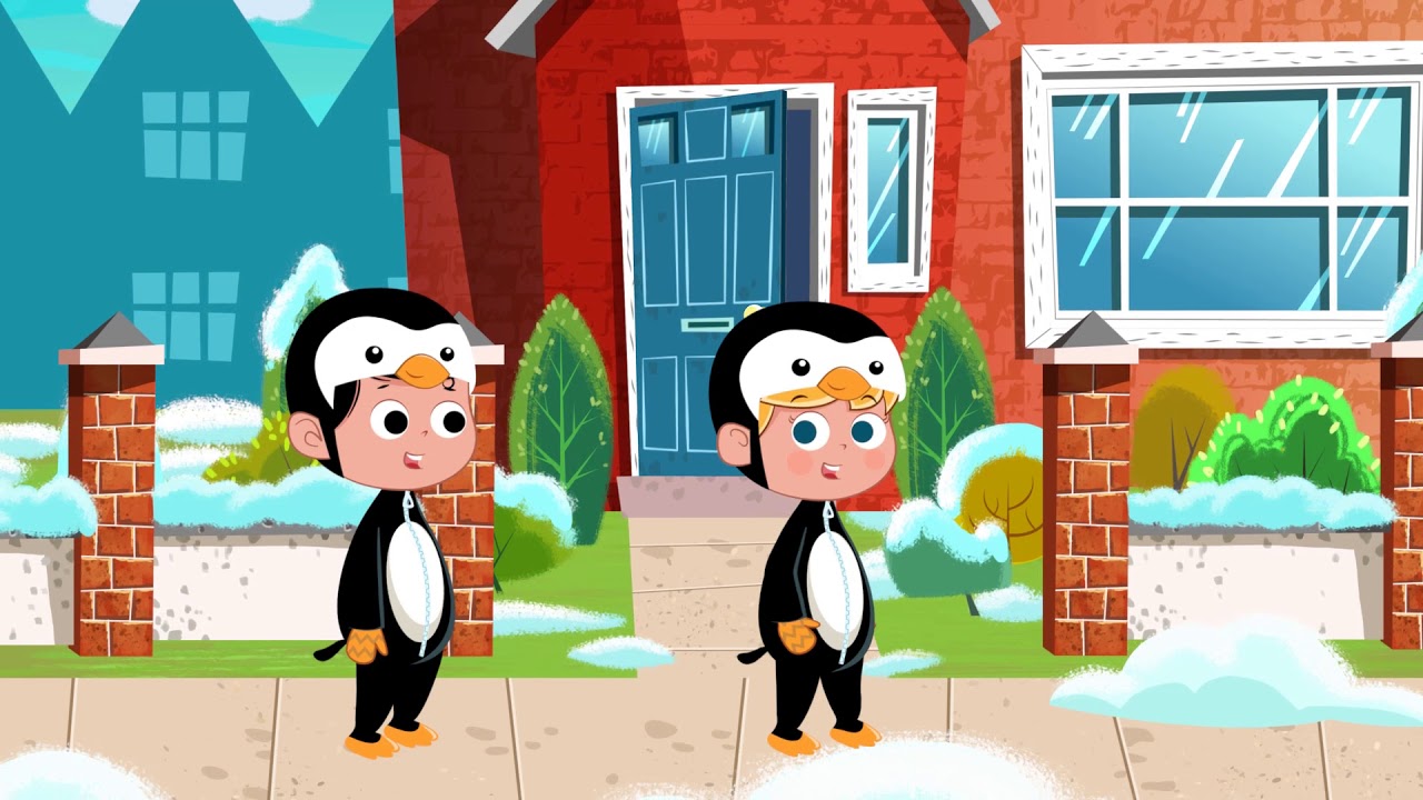 Pingwiny 🐧 | Piosenka dla dzieci | bajubajuTV