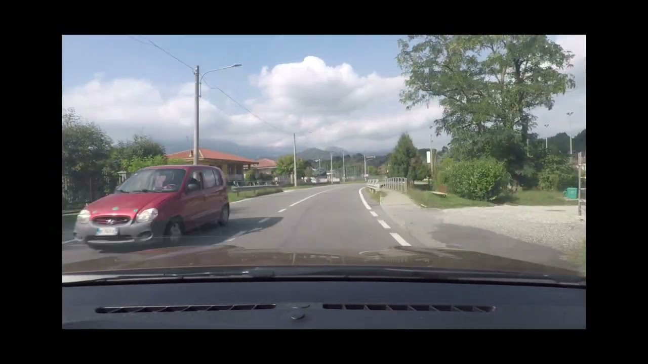 Castellamonte - Piemonte - Italia - 17/09/2025 DASHCAM