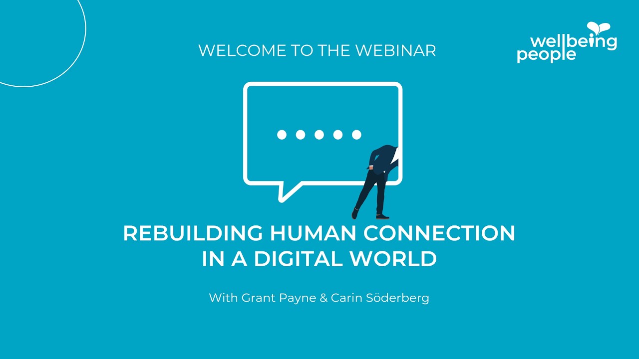 Rebuilding Human Connection In A Digital World