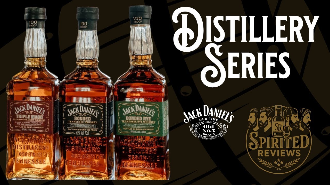 Серия Distillery: Jack Daniel's Bonded Bourbon, Rye и Triple Mash