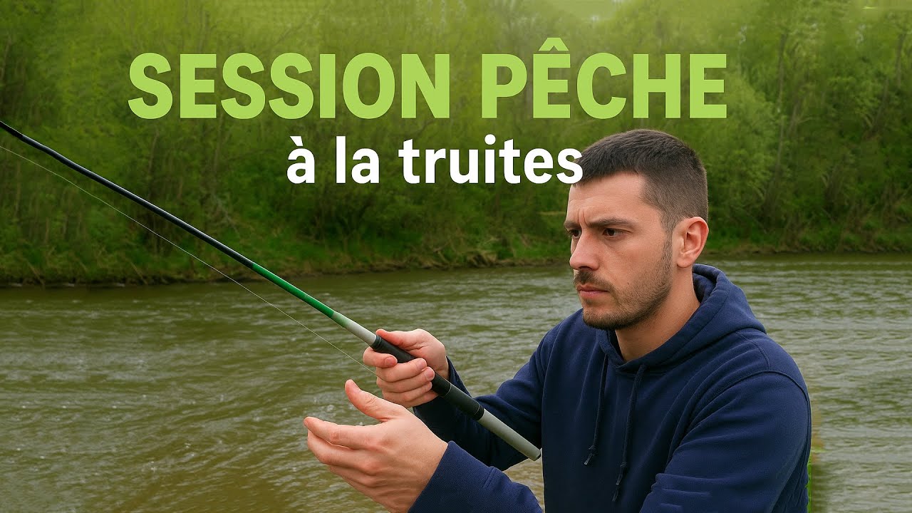 PETITE SESSION PÊCHE À LA TRUITE ! (Relax)🐟️🌿🎣