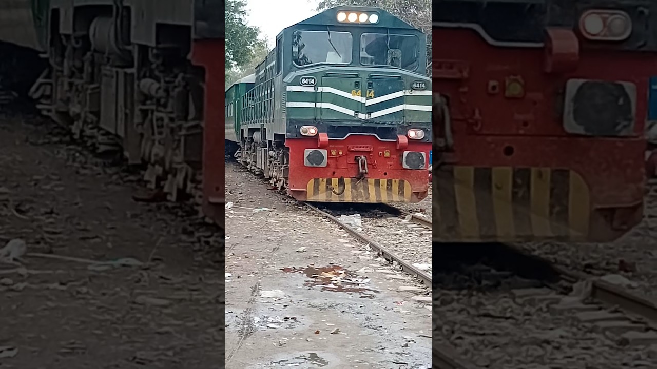 171up sialkot express zcu 20 6414 passing 