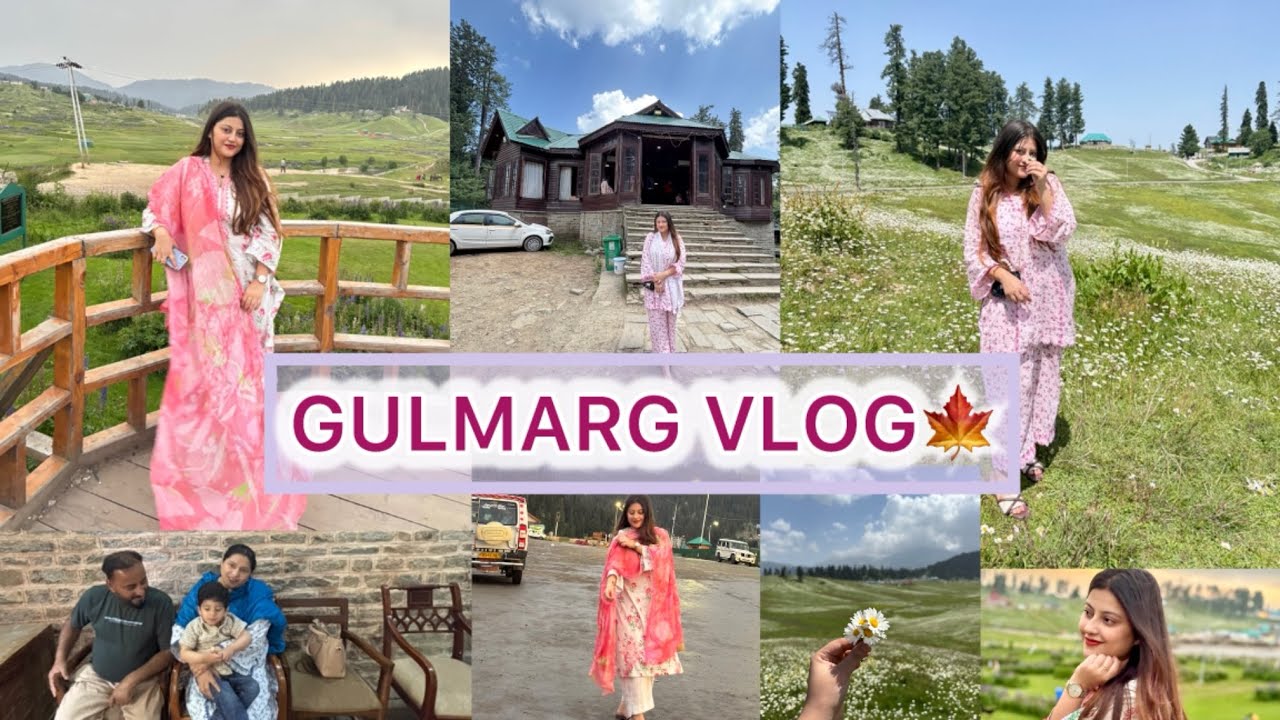SRINAGAR TO GULMARG🍁|| Paradise on Earth | Kashmir Diaries 🌸#gulmarg #kashmirvlog #vlog