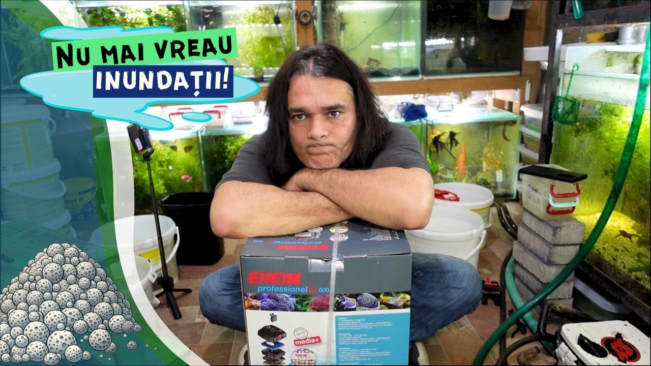 Inlocuiesc un filtru canistra cu probleme  | Unboxing EHEIM professionel 4+ 600
