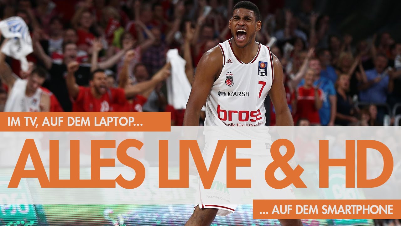 Alle Spiele LIVE und in HD - Die Beko BBL bei TelekomBasketball.de!