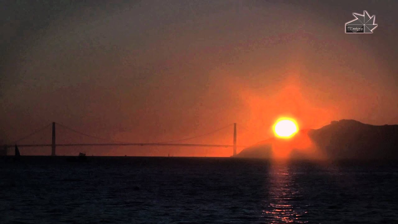 Golden Gate Sunset Time Lapse