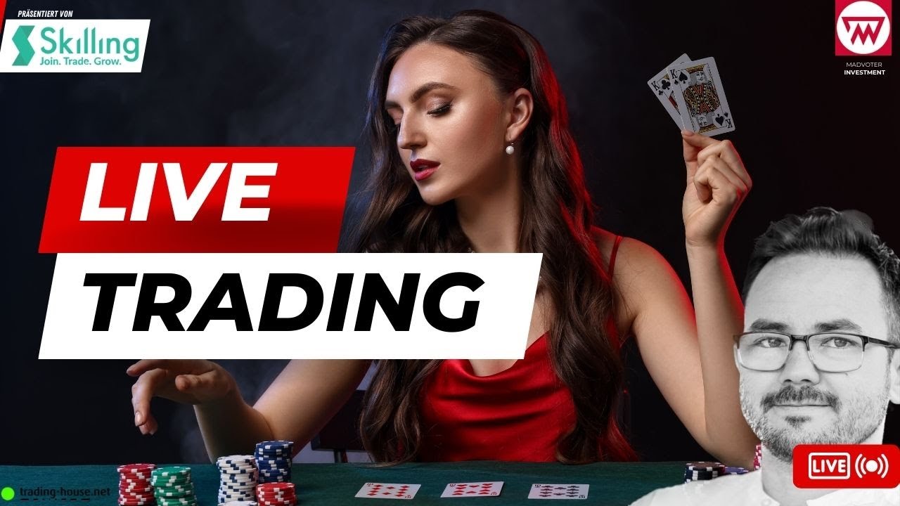 Livetrading 23.02.2026 mit Skilling  DAX / GOLD/ SILBER/ Eskalation IRAN-USA