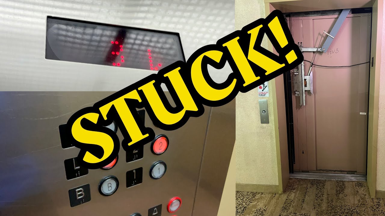 STUCK IN AN ELEVATOR! | Montgomery Hydraulic Elevator @ “Best” Western - Bryce Canyon City Utah