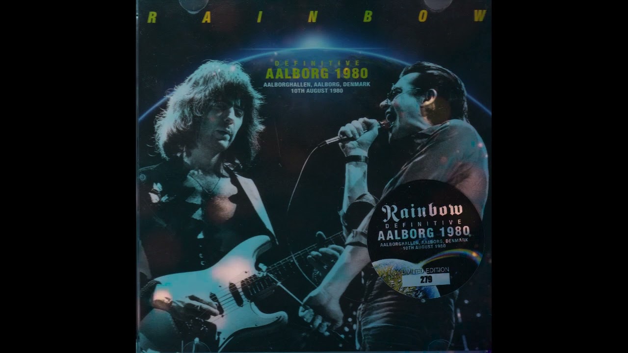 Rainbow live at Aalborghallen 1980