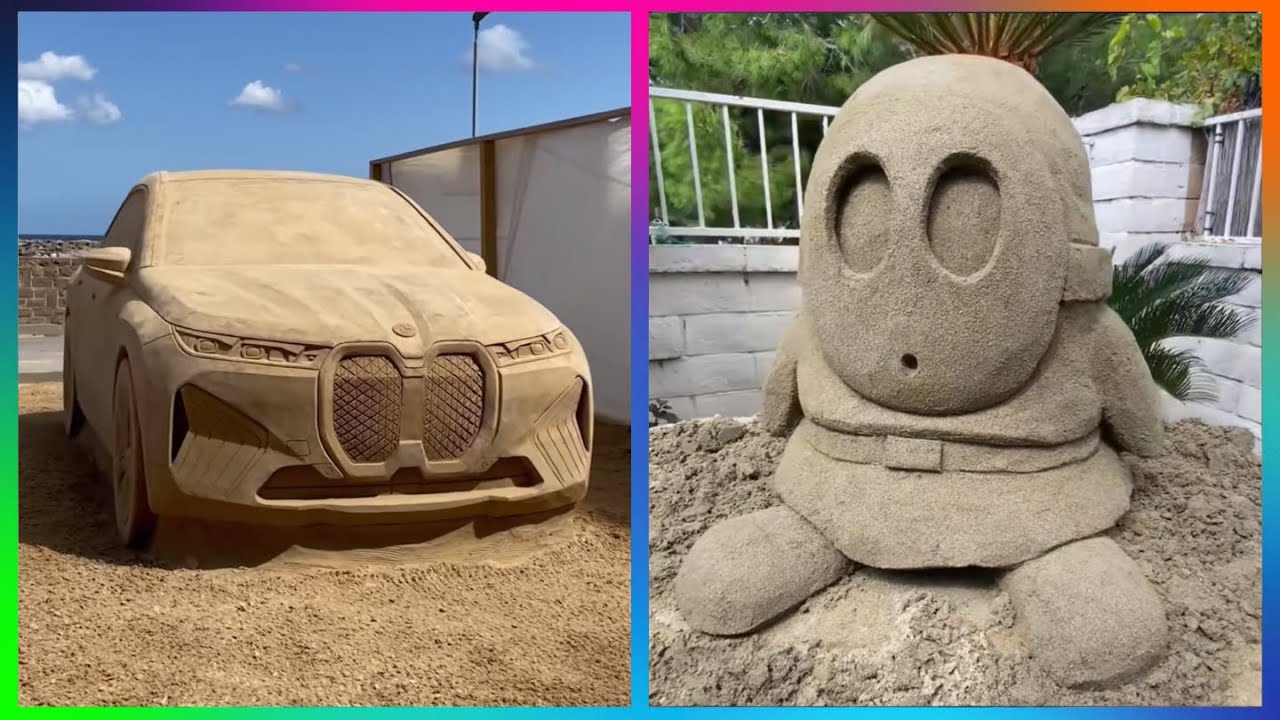 Crazy SAND SCULPTURES That Are On Another Level