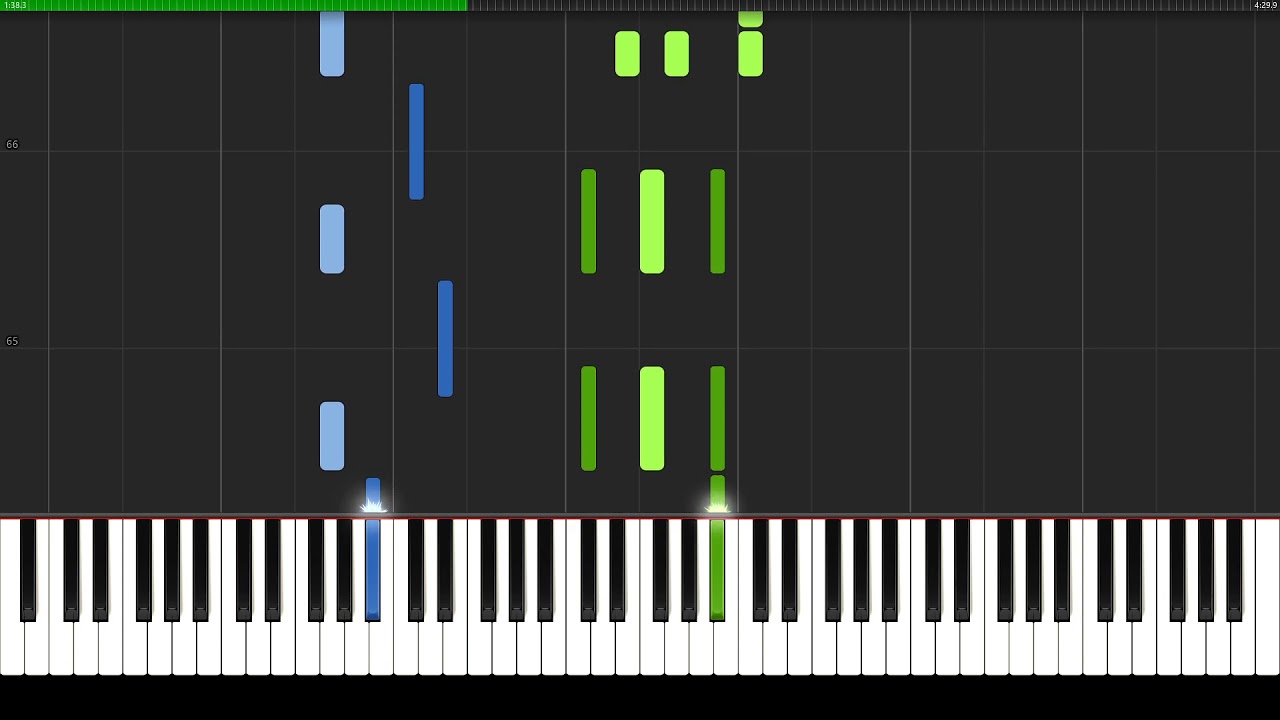 Todo tiene su final - Hector Lavoe | Salsa | Piano Tutorial (80% speed) | Synthesia | How to play