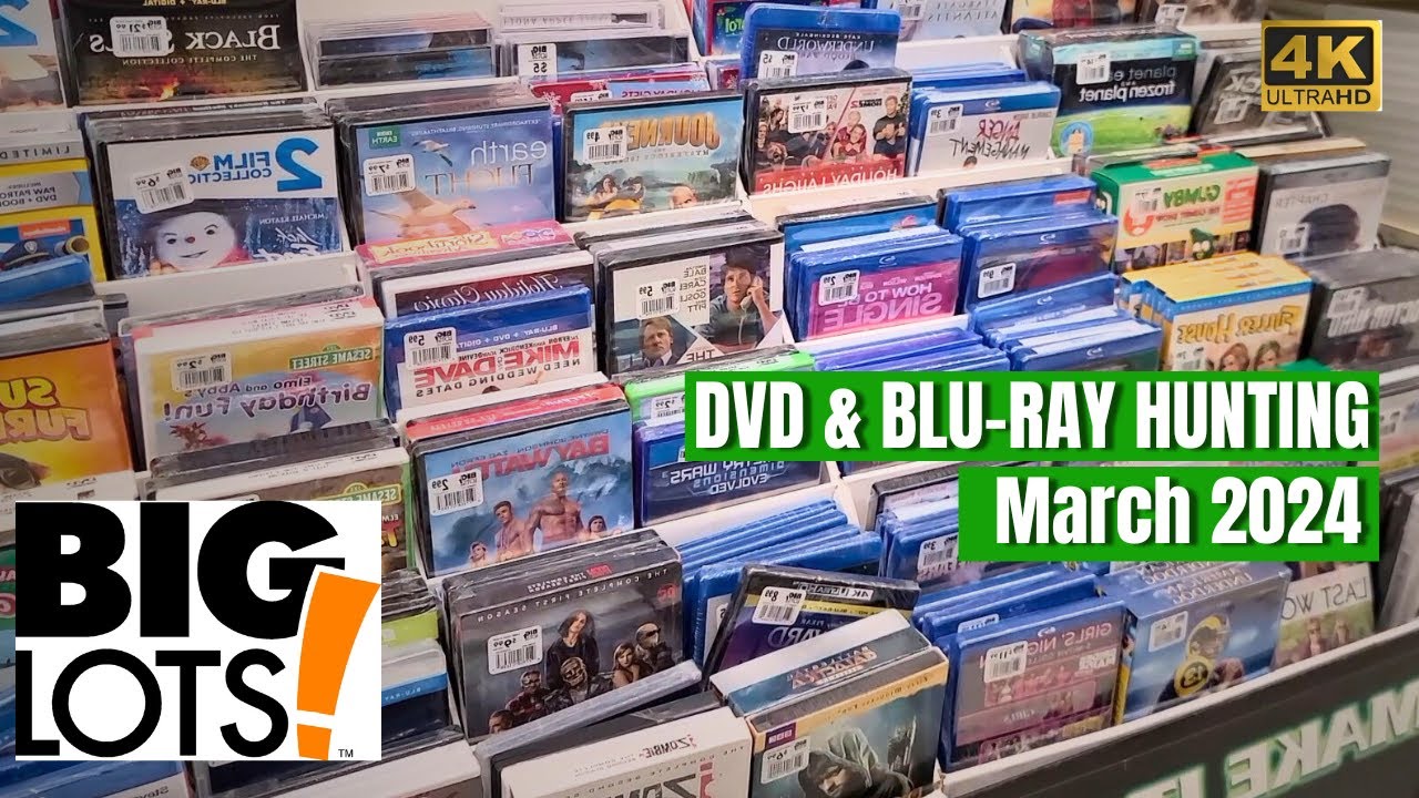 DVD & Blu-Ray Hunting at Big Lots! (March 2024)
