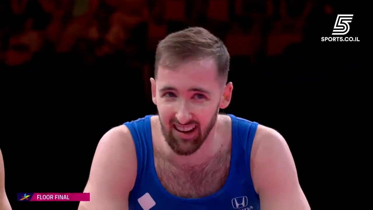 ארטיום דולגופיאט זוכה באליפות אירופה 2022 בתרגיל הקרקע בהתעמלות