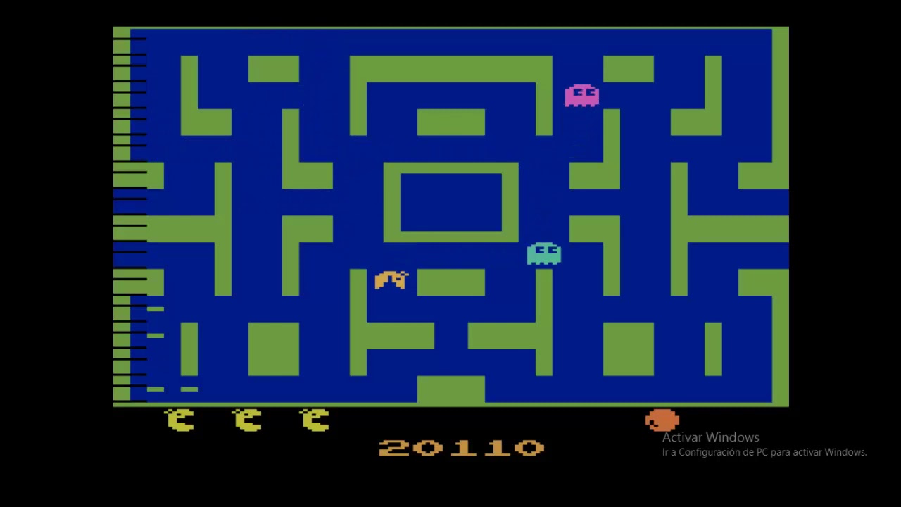Ms-Pacman Atari  2600 longplay