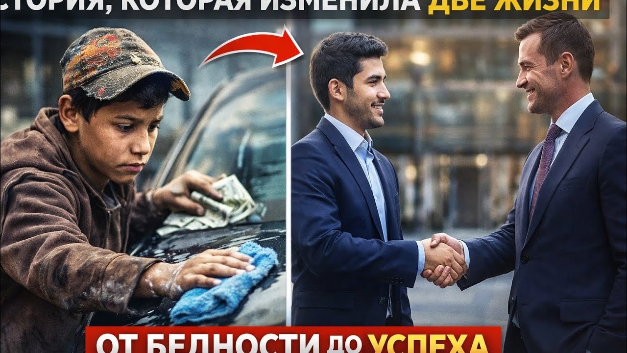 Бизнесмен и бедный мойщик машин: история, которая изменила две жизни