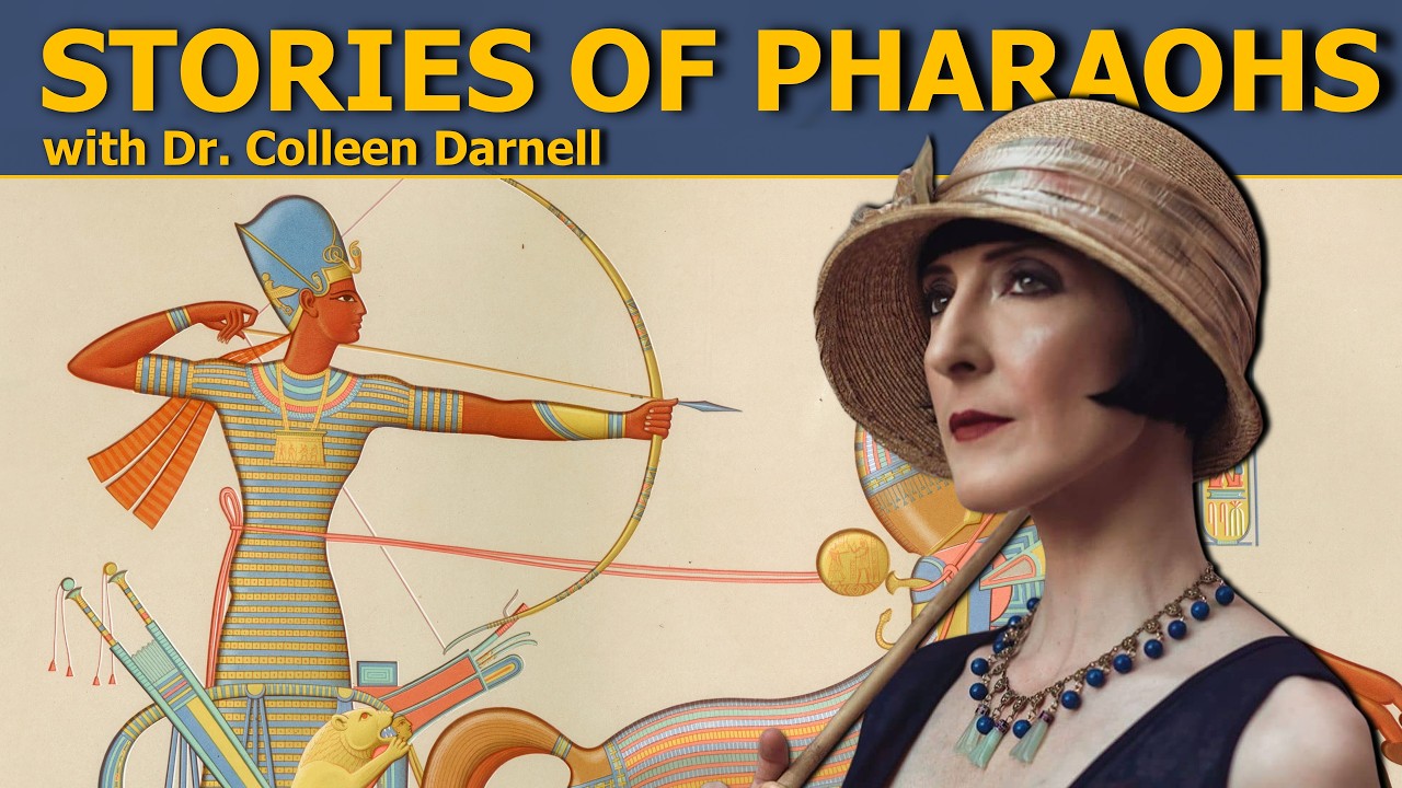 Dr. Colleen Darnell Explains Historical Fiction in Ancient Egypt @VintageEgyptologist Interview