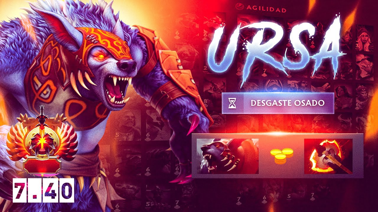 ME DEJARON 2 vs 1 CON URSA — y te DEMUESTRO por qué está ROTO este parche... #dota2
