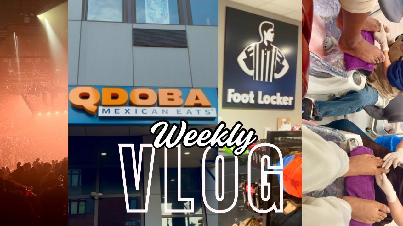 NYC LIVING: KAYTRANADA CONCERT RECAP + PLANNING A JET2HOLIDAY + MANIS & PEDIS IN BK + QDOBA MUKBANG