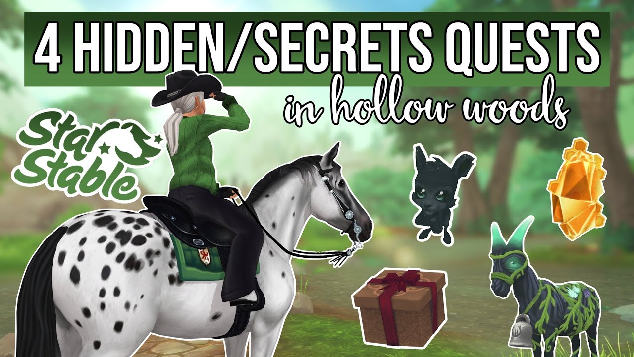 4 Hidden/Secret Quests in Hollow Woods! // Star Stable Online