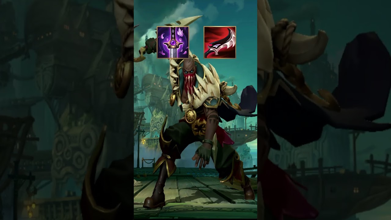 PRO BUILD PYKE | SERVER CHINA BY LONG (NOVA ESPORTS) 💥 | JUNGLA | PARCHE 4.1! #Shorts