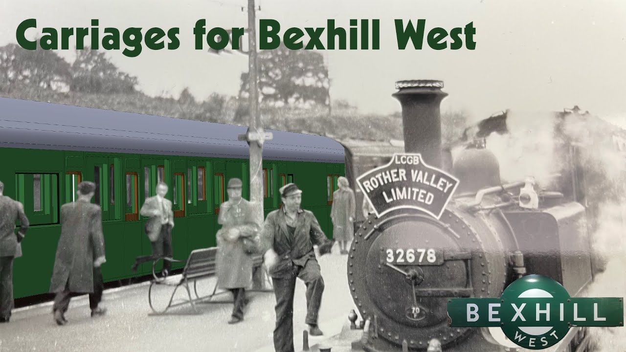 3d CAD and printing for Carriages at Bexhill West model railway | Part 1
