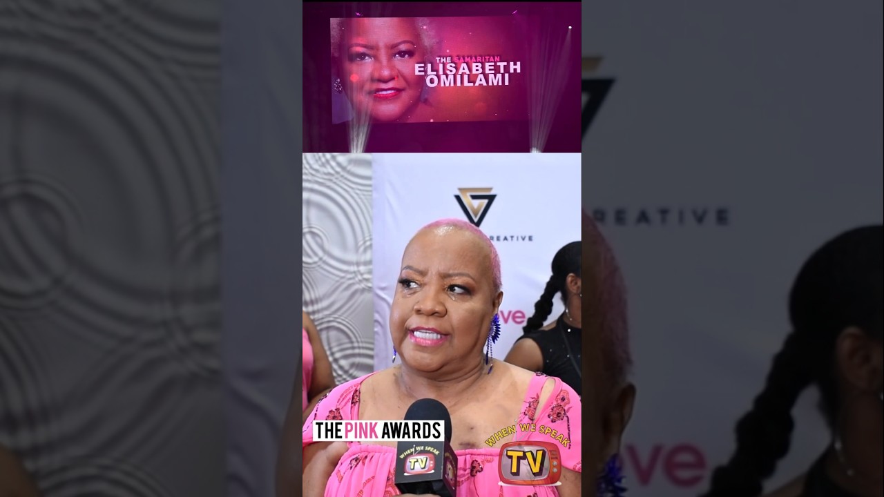 Elisabeth Omilami at The Pink Awards 