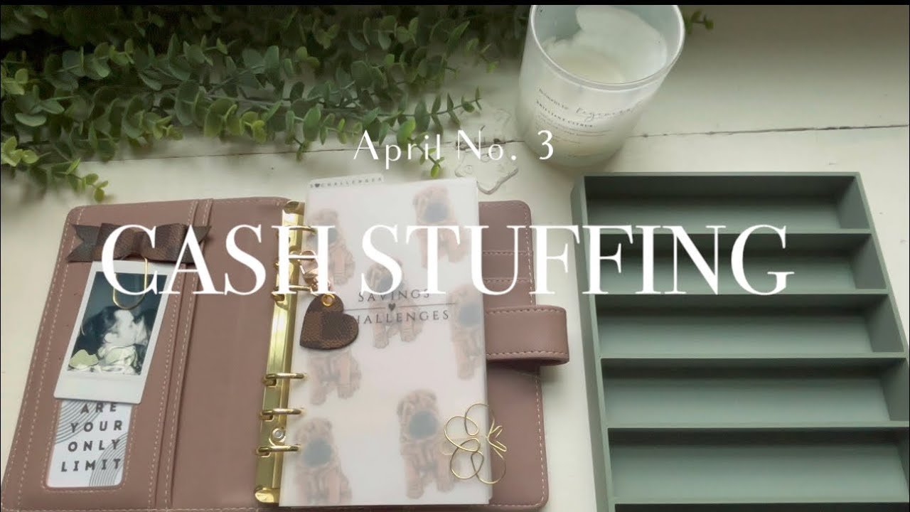 CASH STUFFING | $949 | April No. 3 | #cashbudgeter #asmrsounds #asmrmoney