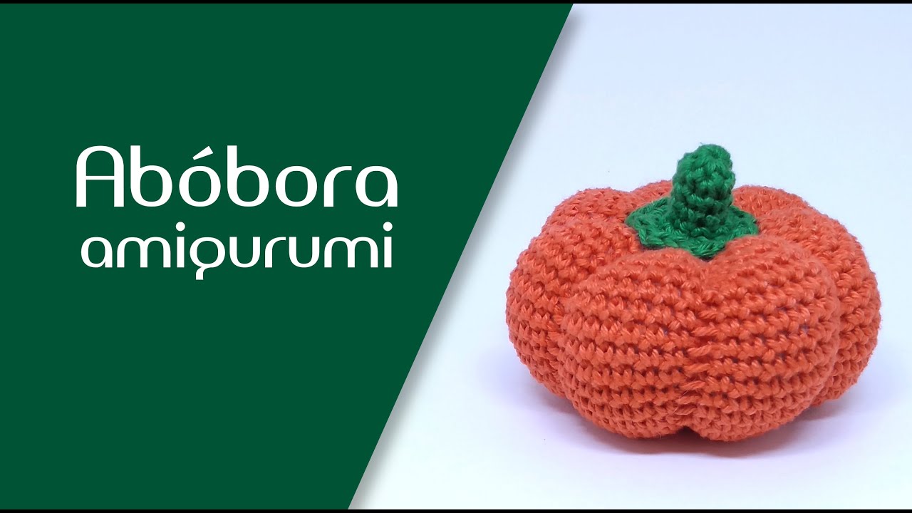 Abóbora Amigurumi (halloween)