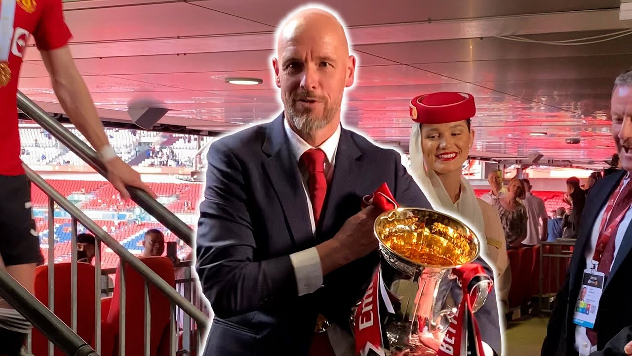 Manchester United win the FA Cup! 🏆 Behind the Scenes 🎥 Media Matchday Vlog