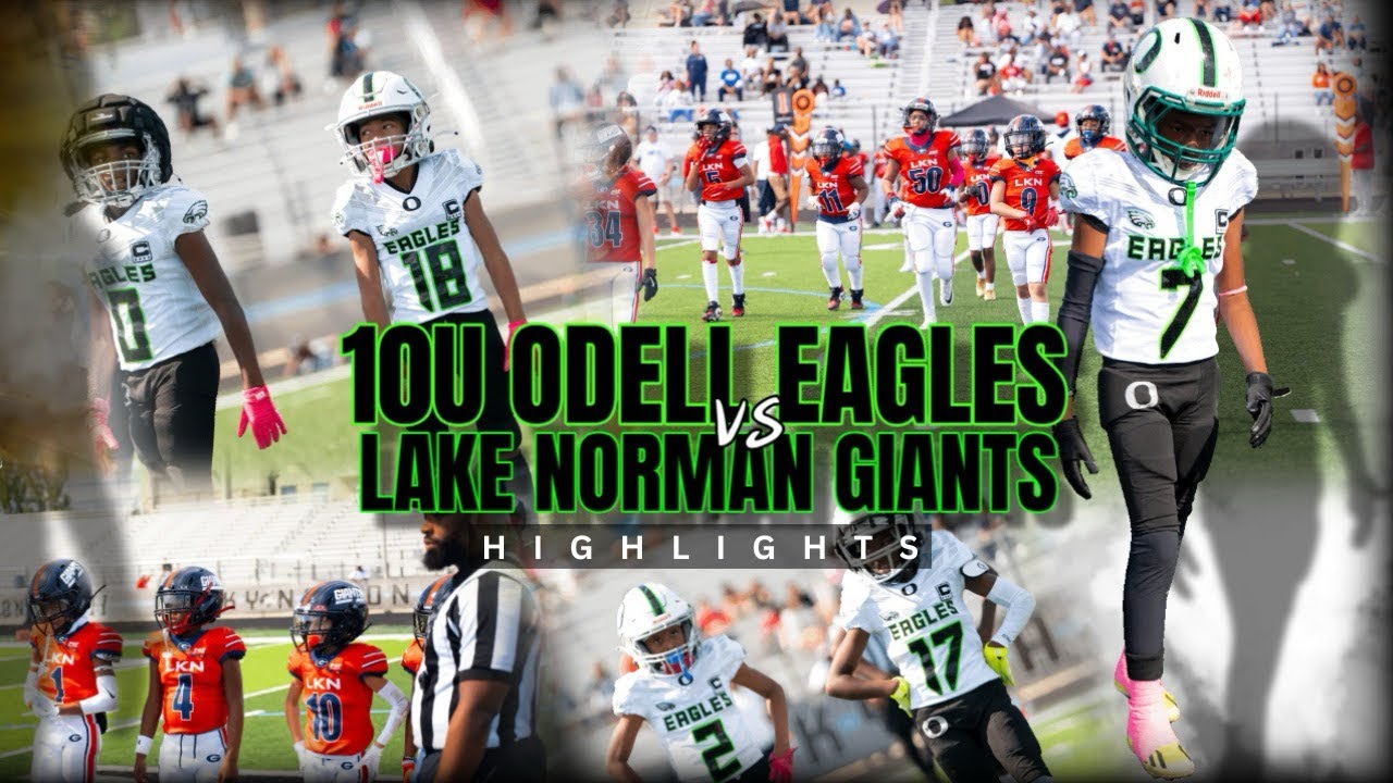 Odell Eagles VS Lake Norman Giants Highlights 25-12