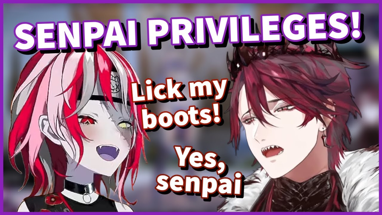 Ollie making use of her SENPAI PRIVILEGES with Jurard is the FUNNIEST THING EVER!【Holostars EN】