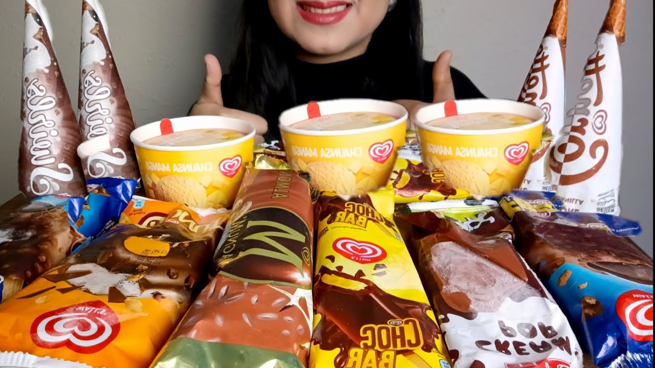 ASMR EATING ICECREAM CHALLENGE🥶 , CHOCBAR , DONUT, MAGNUM, FEAST, CORNETTO, MANGO CUP | Lahori ASMR