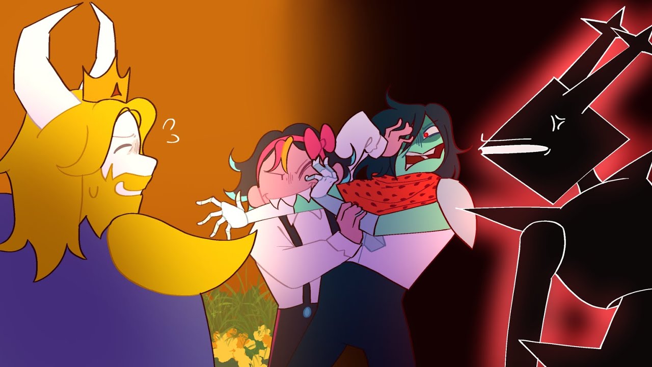 Beating ALL of Deltarune Before my friend can beat Undertale