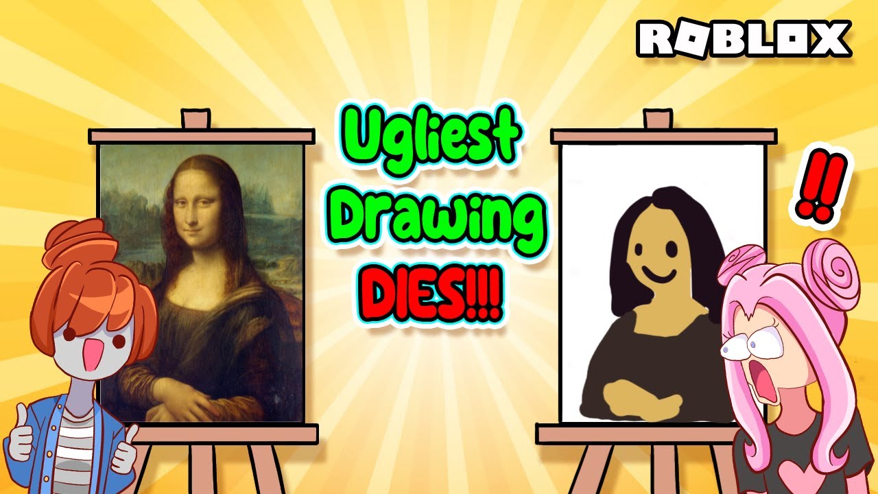 My Drawing is SO UGLY!!! | Roblox | Draw or DIE